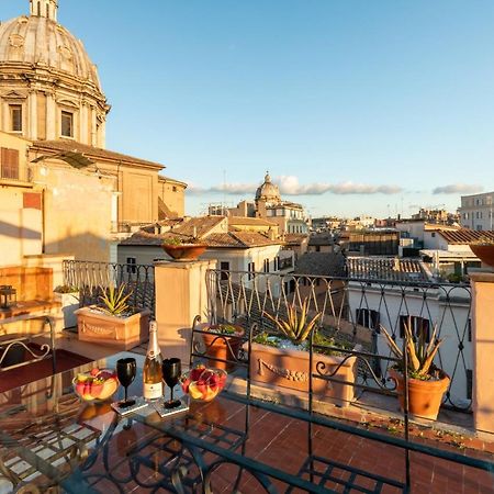 Rooftop Campo Dei Fiori Róma Kültér fotó