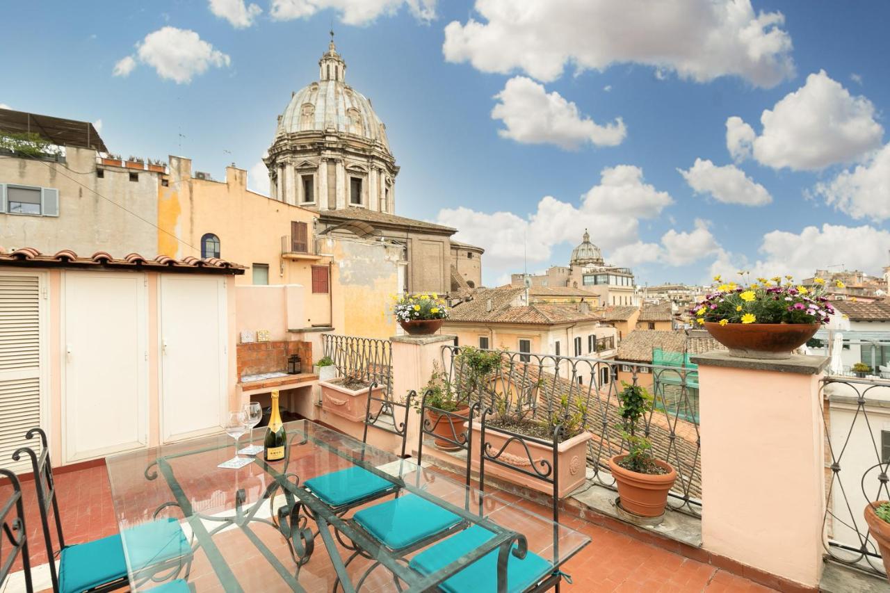 Rooftop Campo Dei Fiori Róma Kültér fotó